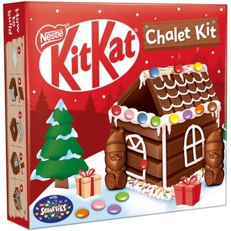 KitKat Chalet Kit 461,2g suklaatalo kalorit ja ravintosisältö