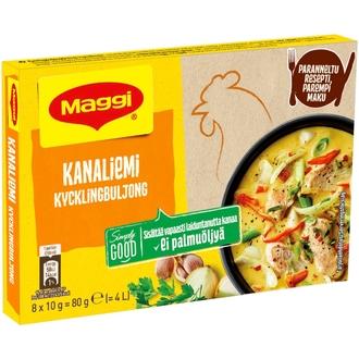 Maggi 80g Kanaliemi 8 palaa kalorit ja ravintosisältö - 271 kcal