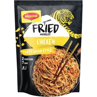 Maggi Fried Noodles 121g Chicken kalorit ja ravintosisältö