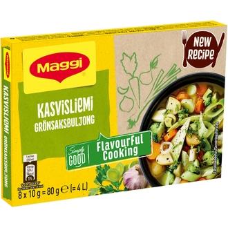 Maggi 80g Kasvisliemi 8 palaa kalorit ja ravintosisältö