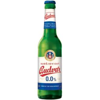 Budejovicky Budvar Alcohol free beer 0,0% 0,33l alkoholiton olutpullo kalorit ja ravintosisältö - 14 kcal