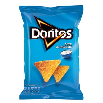 Doritos ranskankerma maustettu nacho maissilastu 170g kalorit ja ravintosisältö - 499 kcal