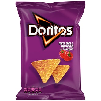 Doritos maissilastu 170g Red Bell Pepper kalorit ja ravintosisältö - 501 kcal