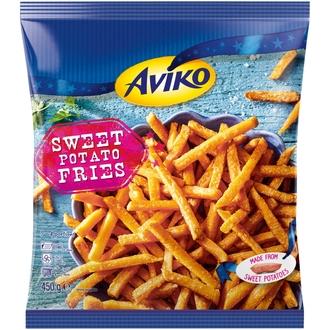 Aviko Sweet Potato Fries 450g kalorit ja ravintosisältö - 151 kcal