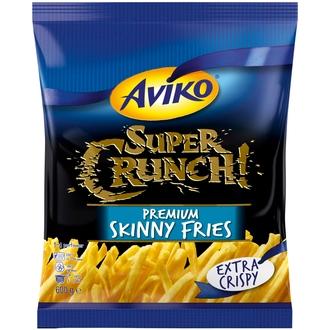 Aviko SuperCrunchSkinny Fries 600g kalorit ja ravintosisältö