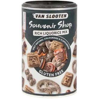 Van Slooten Souvenir Shop 200g lakritsilajitelma lahjapakkaus kalorit ja ravintosisältö - 339 kcal