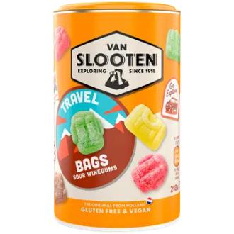 Van Slooten Travel Bags 210g kalorit ja ravintosisältö - 360 kcal