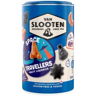 Van Slooten Space Travellers 210g - ravintosisältö, kalorit ja ravintoarvot