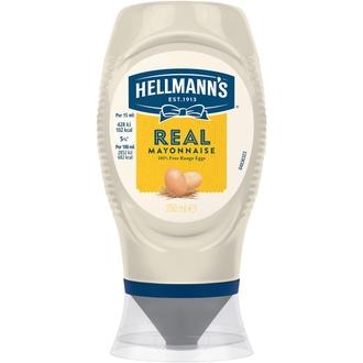 Hellmann's Real Majoneesi 250 ml kalorit ja ravintosisältö