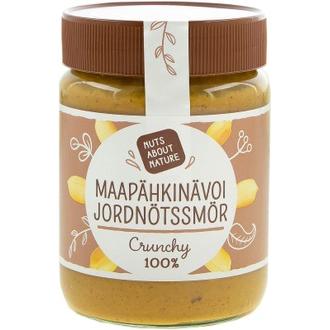 Nuts about Nature 100% Maapähkinävoi Crunchy 340g kalorit ja ravintosisältö - 606 kcal
