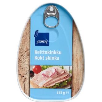 Rainbow 325g keittokinkku kalorit ja ravintosisältö - 124 kcal