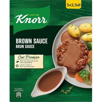 Knorr Ruskeakastike Kastikeaines 90 g kalorit ja ravintosisältö - 53 kcal