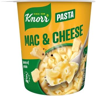 Knorr Mac & Cheese Snack Pot 62 g kalorit ja ravintosisältö - 101 kcal