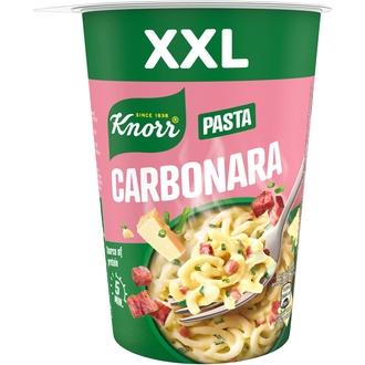 Knorr Carbonara Snack Pot Big Pastavälipala 92 g kalorit ja ravintosisältö - 116 kcal