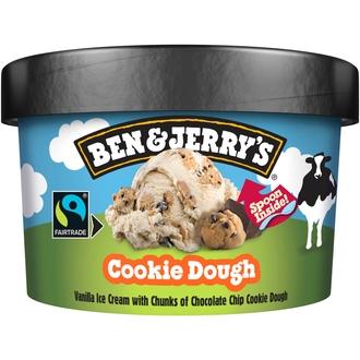 Ben & Jerry's 100ML / 72g Jäätelöpikari Cookie Dough kalorit ja ravintosisältö