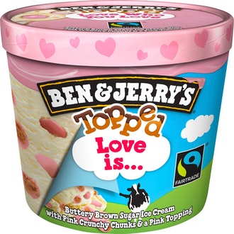 Ben & Jerry's 100ml Topped Love I jäätel kalorit ja ravintosisältö