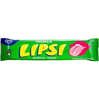 Lipsi limonadijäätelö 68g päärynä pa kalorit ja ravintosisältö - 61 kcal