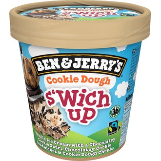 Ben&Jerry's jäätelö 465ml/404g Cookie Dough kalorit ja ravintosisältö