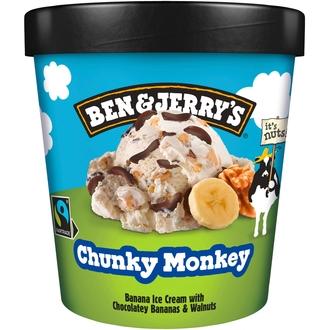 Ben & Jerry's Chunky Monkey Jäätelö 465 ml kalorit ja ravintosisältö