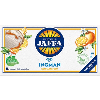 Ingman jäätelö 1l Jaffa lton pa kalorit ja ravintosisältö - 170 kcal