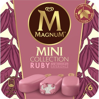 Magnun jäätelö Ruby monipakkaus 6x55ml/258g kalorit ja ravintosisältö