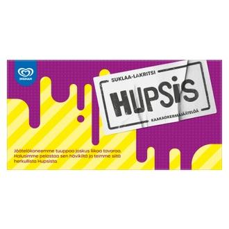 Ingman Hupsis! Jäätelöpakkaus Suklaa-Lakritsi 1L /496 G kalorit ja ravintosisältö