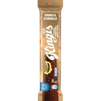 Kingis jäätelöpuikko 54g pähkinä-kinuski kalorit ja ravintosisältö - 230 kcal