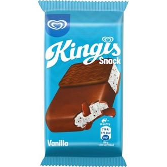 Kingis keksijäätelö 90ml/59g vanilja kalorit ja ravintosisältö