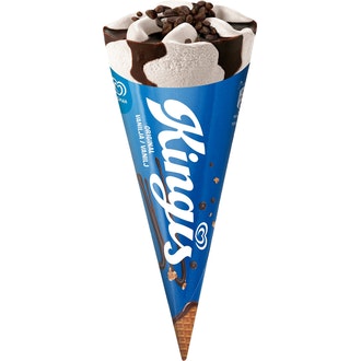 Kingis jäätelötuutti 120ml/75g kalorit ja ravintosisältö