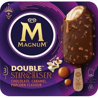 Magnum Double Starchaser Jäätelö Monipakkaus 255ml/216g 3 kpl kalorit ja ravintosisältö