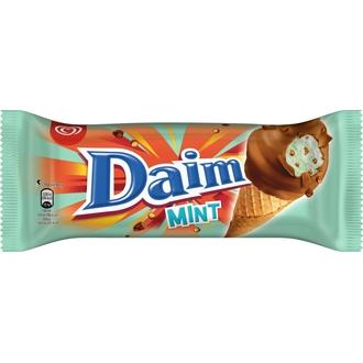 Daim Mint Jäätelötuutti 150ml/91g kalorit ja ravintosisältö