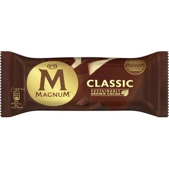 Magnum Classic Jäätelöpuikko 110ml/81g kalorit ja ravintosisältö - 305 kcal
