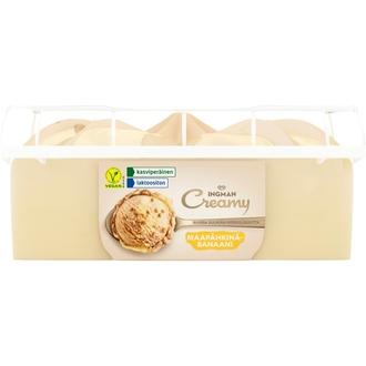 Ingman Creamy Maapähkinä-Banaani Jäätelö Vegaaninen 825ml/442g kalorit ja ravintosisältö