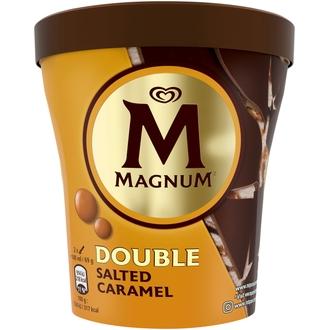 Magnum Double Salted Caramel Jäätelö 440ml/310g kalorit ja ravintosisältö