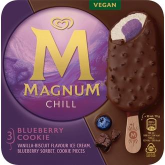Magnum Chill Jäätelö Monipakkaus Vegaaninen 270ml/210g 3 kpl kalorit ja ravintosisältö - 305 kcal
