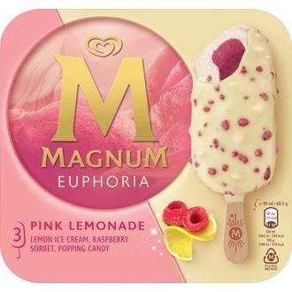 Magnum Euphoria Jäätelö Monipakkaus 270 ml/208 g 3 kpl kalorit ja ravintosisältö - 240 kcal