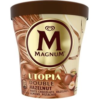 Magnum Utopia Double Hazelnut Jäätelö 440ml/310g kalorit ja ravintosisältö