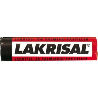Cloetta Lakrisal Lakritsi-salmiakki pastilli 25g kalorit ja ravintosisältö