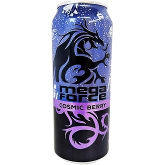Megaforce Cosmic Berry sokeriton energiajuoma 0,5l kalorit ja ravintosisältö
