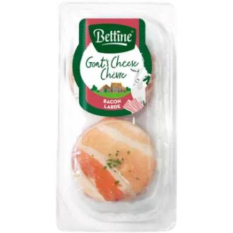 Bettine Fresh Goatcheese & Bacon 2x60g kalorit ja ravintosisältö - 247 kcal