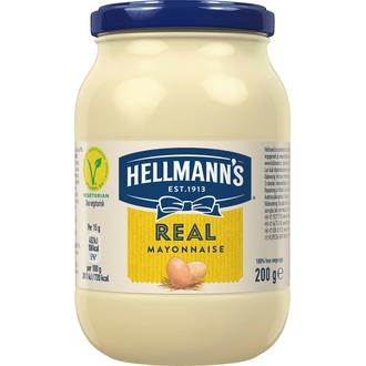 Hellmann's Real Majoneesi 200 g kalorit ja ravintosisältö