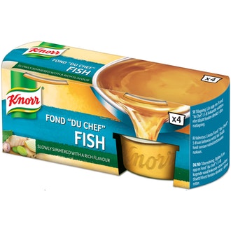 Knorr FOND DU CHEF Kala-annosfondi 4 x 28g kalorit ja ravintosisältö - 75 kcal
