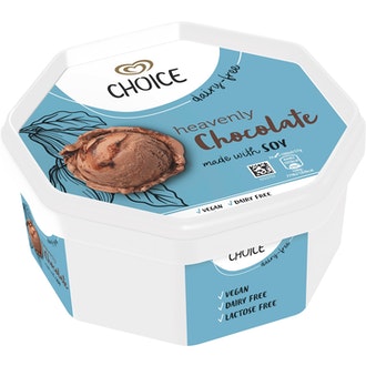 Choice 750ml Heavenly Chocolate with chocolate sauce kalorit ja ravintosisältö