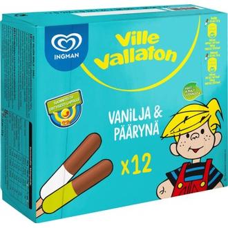 Ingman Ville Vallaton 420Ml / 276G Monipakkaus Vanilja-Päärynä kalorit ja ravintosisältö