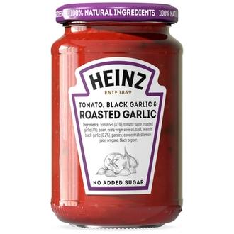 Heinz Pastakastike Paahdettu valkosipuli 350g kalorit ja ravintosisältö - 50 kcal