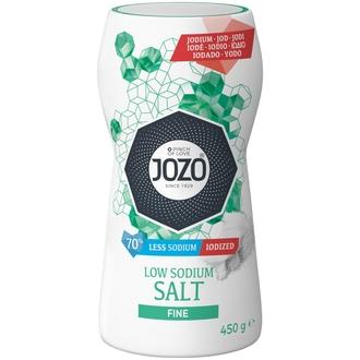 Jozo 450g hieno suola 70% vähemmän natriumia sirotin kalorit ja ravintosisältö