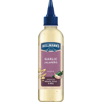 Hellmann's Street food -kastike Garlic Jalapeno 215ml kalorit ja ravintosisältö