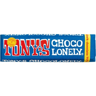 Tony's 50g Dark suklaapatukka kalorit ja ravintosisältö