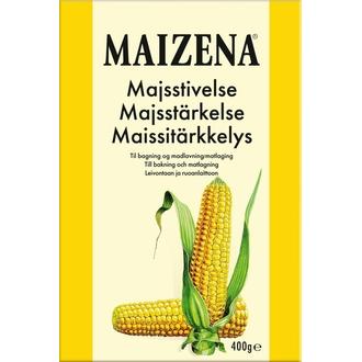 Maizena Maissi Tärkkelys 400 g kalorit ja ravintosisältö - 355 kcal