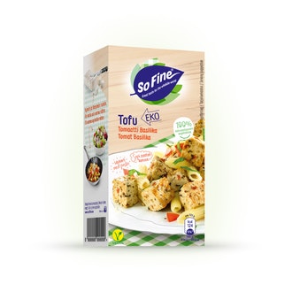 Sofine 250g Tomaatti-Basilika Luomutofu kalorit ja ravintosisältö